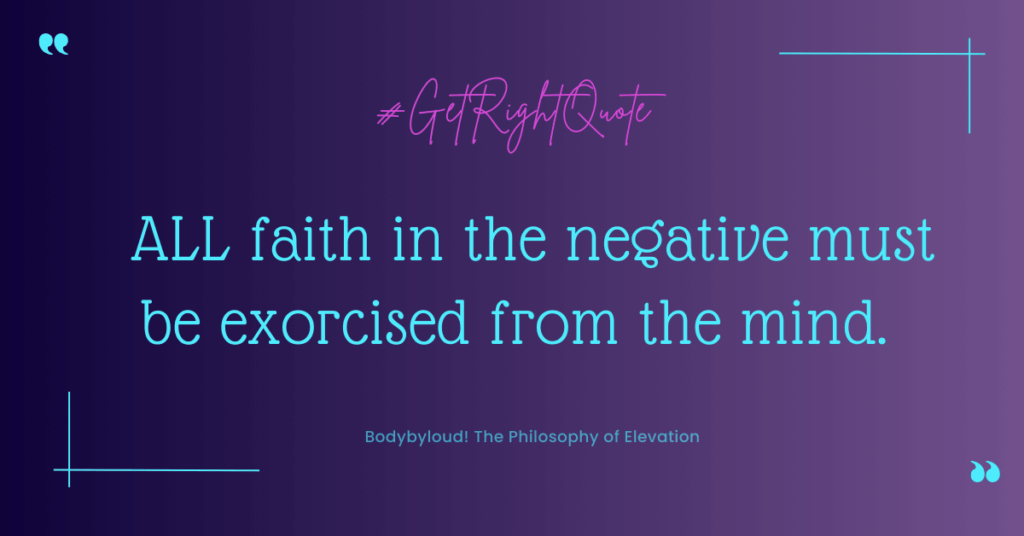 Faith in the Negative